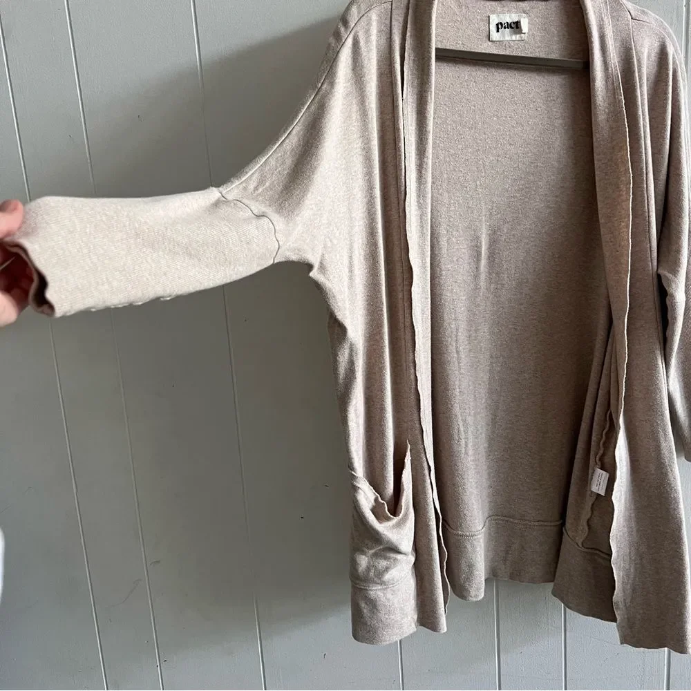 Pact Organic Cotton Airplane Wrap Cardigan